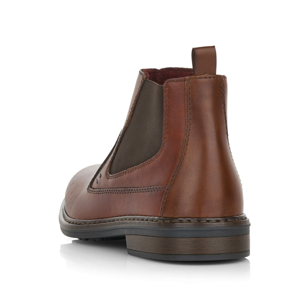 detail Pánská kotníková obuv RIEKER 37662-24 hnědá W4