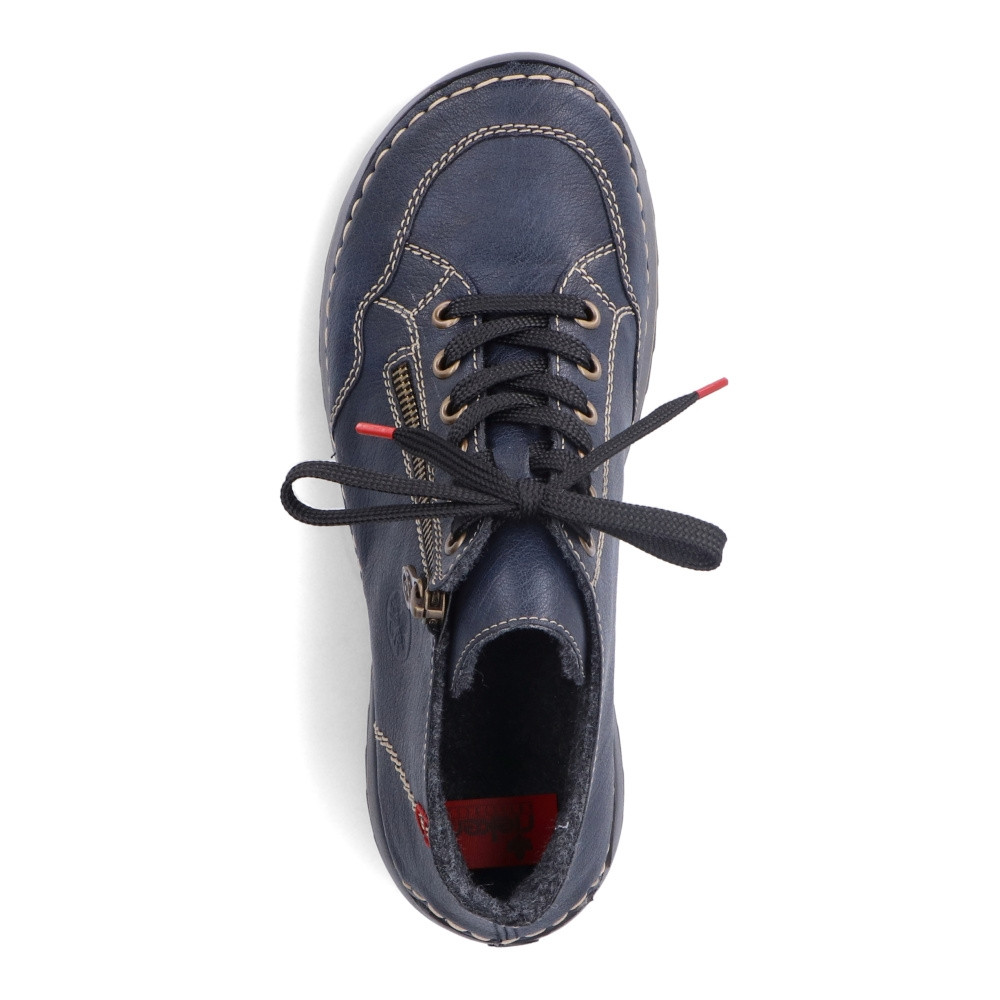 detail Dámská kotníková obuv RIEKER 51542-14 modrá W2