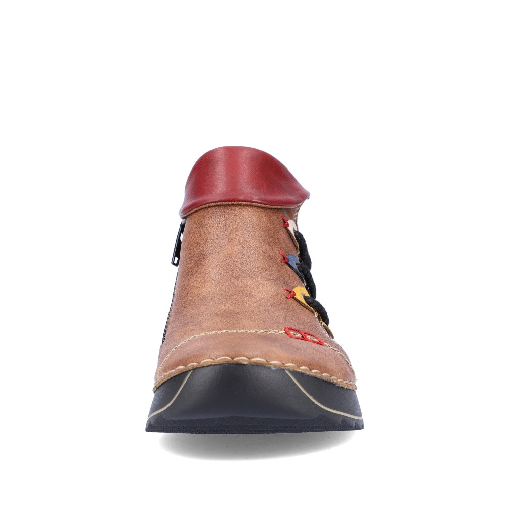 detail Dámská obuv RIEKER RIE-10302972-W2 hnědá