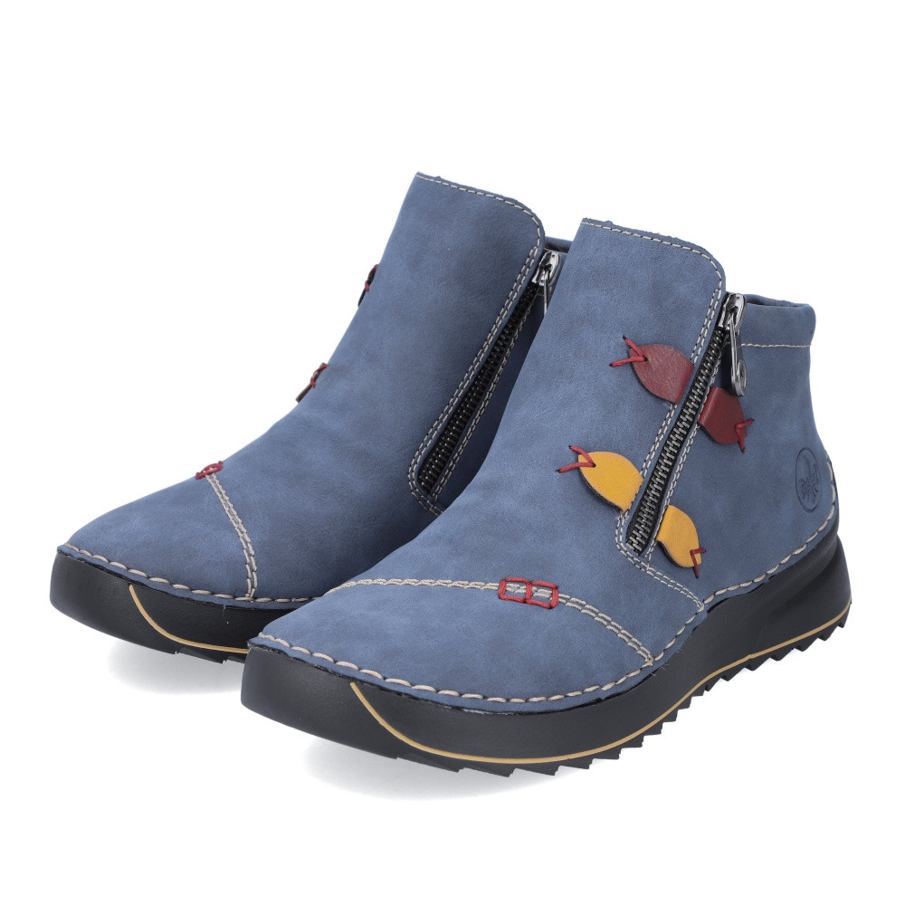 detail Dámská obuv RIEKER RIE-10302973-W2 modrá