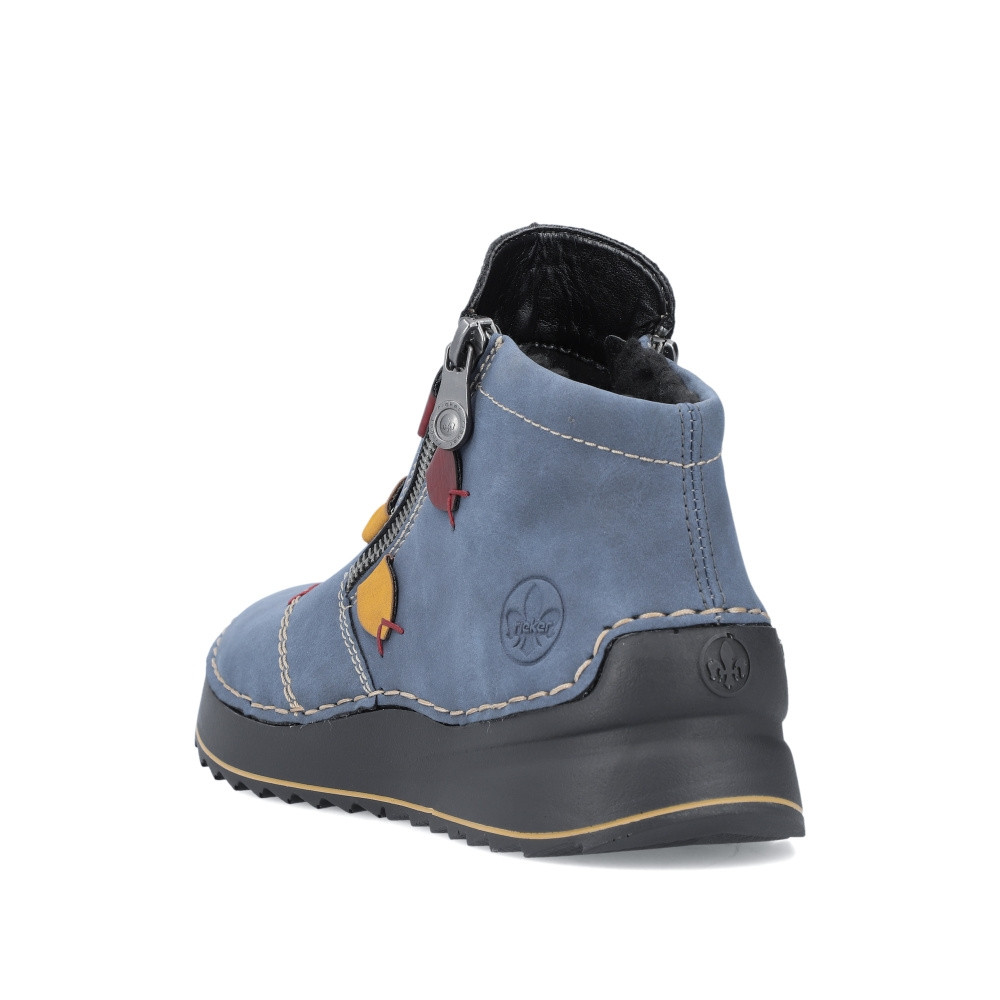 detail Dámská obuv RIEKER RIE-10302973-W2 modrá