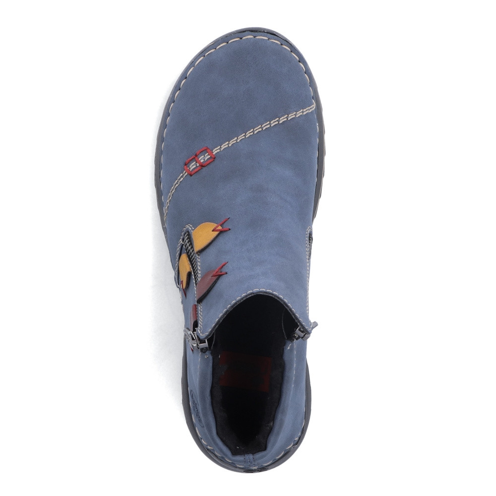 detail Dámská obuv RIEKER RIE-10302973-W2 modrá