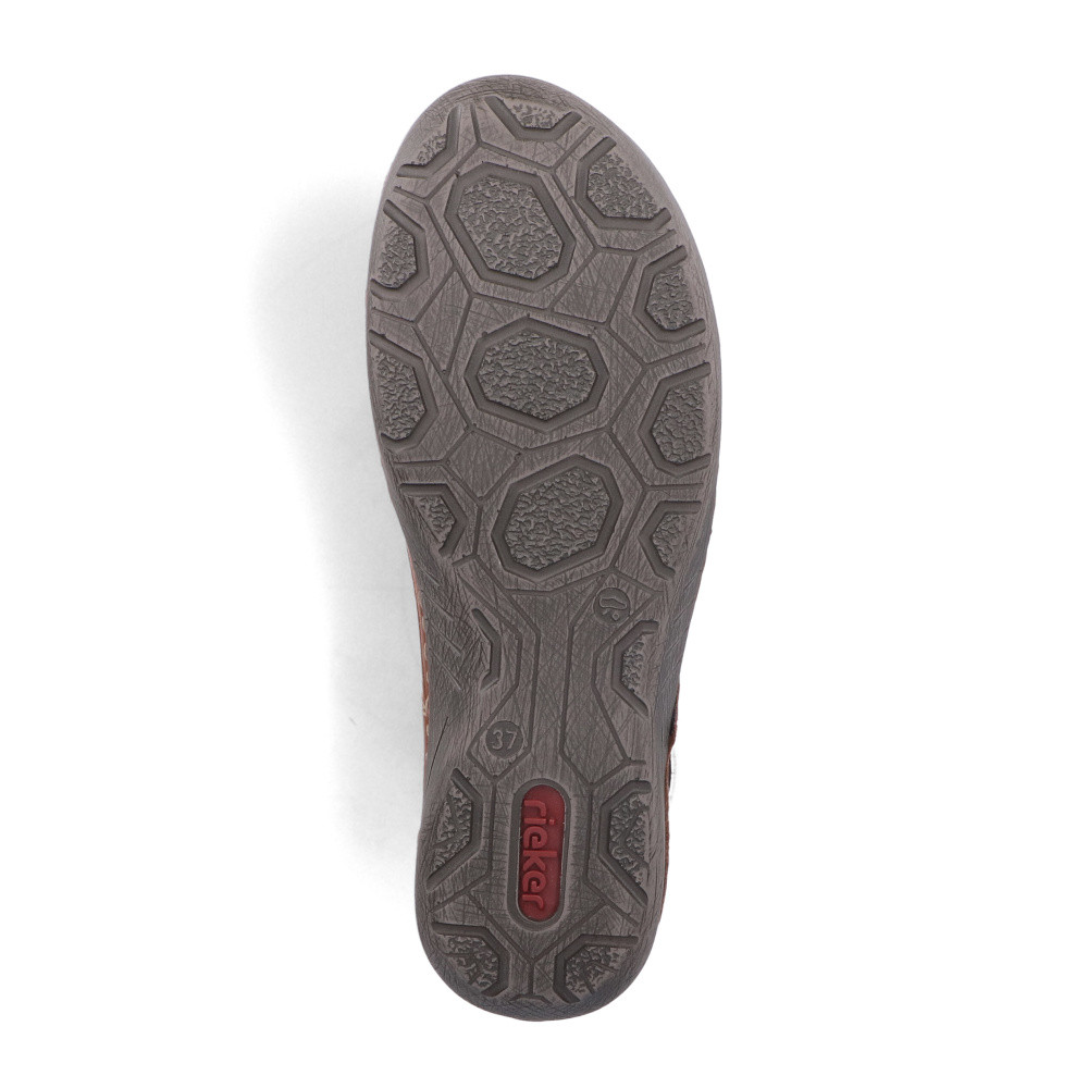 detail Dámská kotníková obuv RIEKER 52532-24 hnědá W5