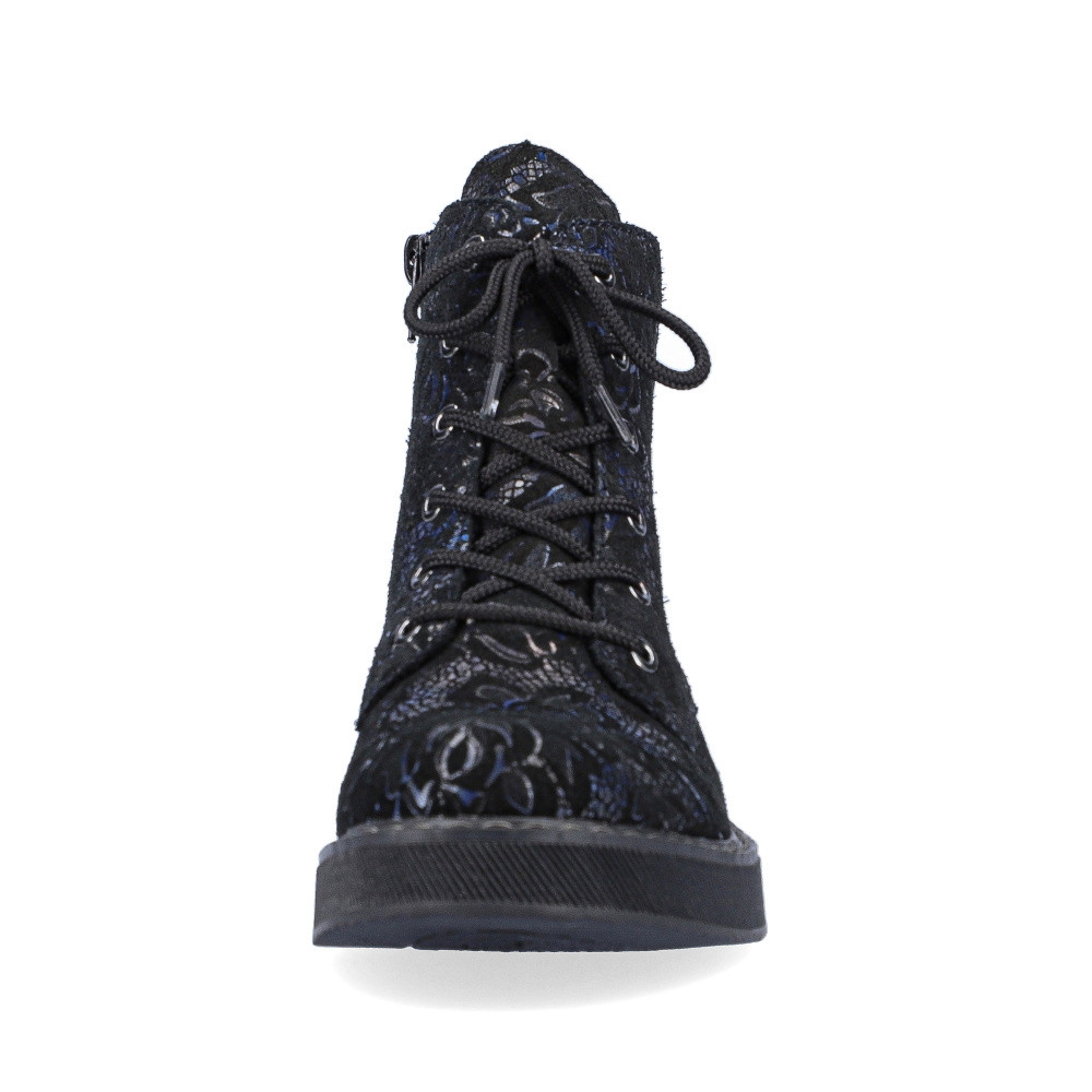 detail Dámská kotníková obuv RIEKER 72010-14 modrá W3