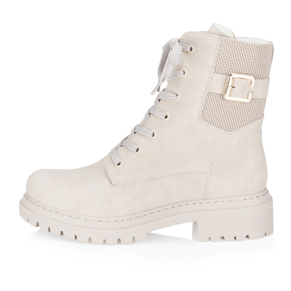 detail Dámská kotníková obuv RIEKER 72631-62 béžová W4