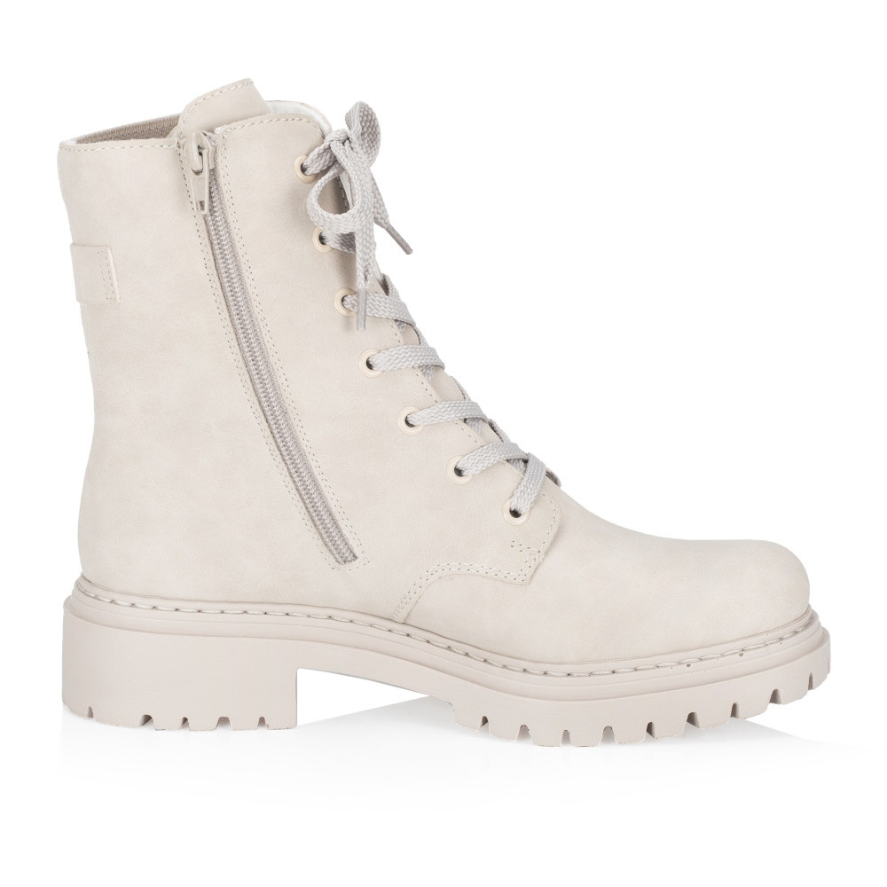 detail Dámská kotníková obuv RIEKER 72631-62 béžová W4