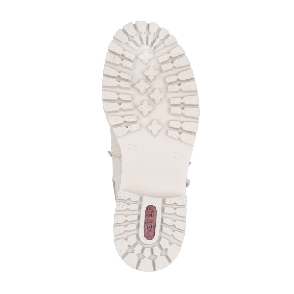 detail Dámská kotníková obuv RIEKER 72631-62 béžová W4