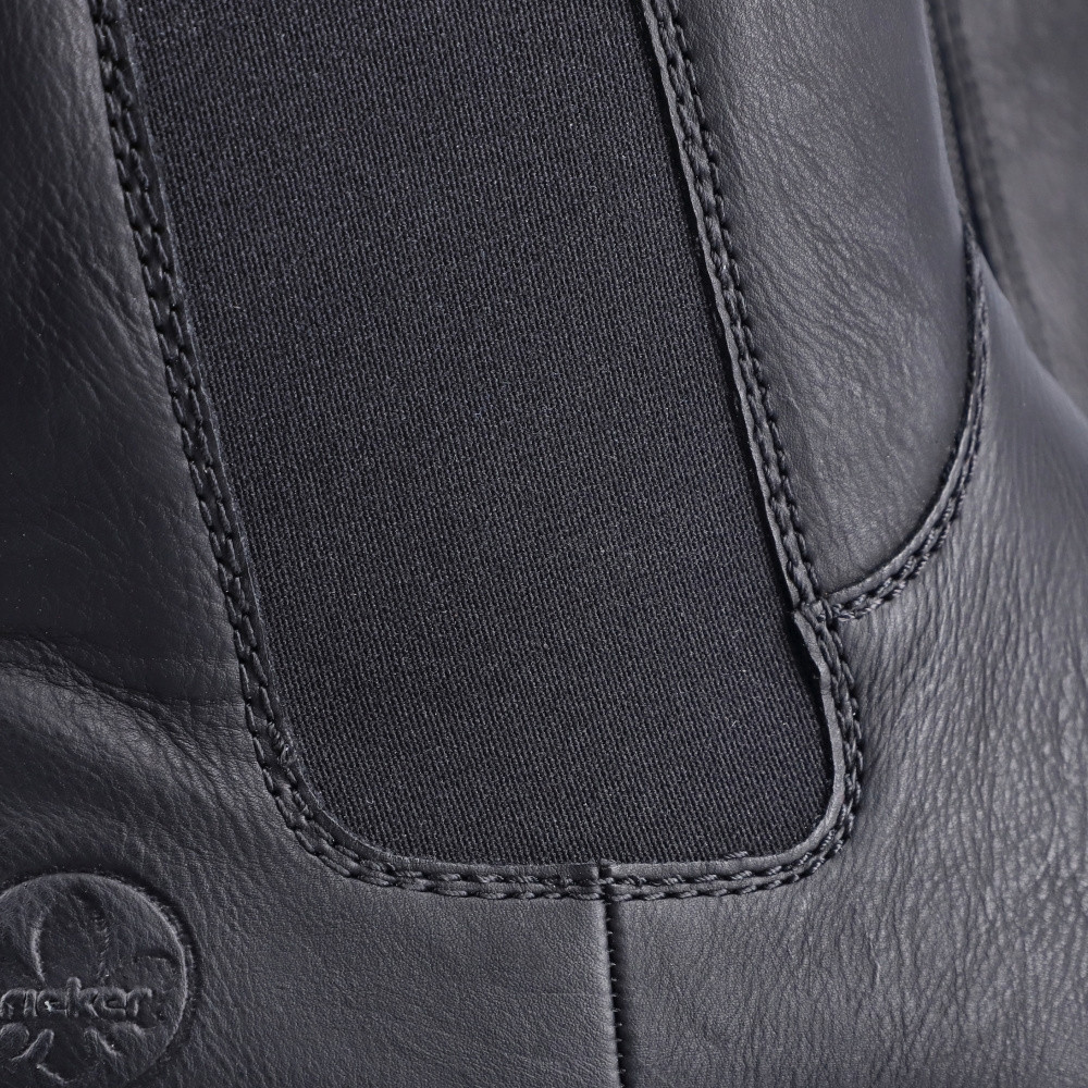 detail Dámská kotníková obuv RIEKER 72683-00 černá W3