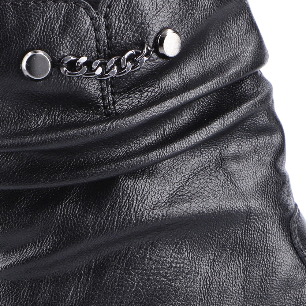 detail Dámská kotníková obuv RIEKER 73468-00 černá W3