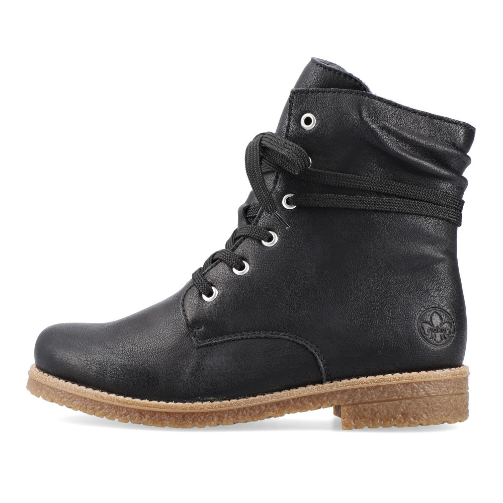 detail Dámská kotníková obuv RIEKER 73514-00 černá W4