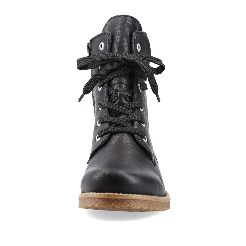 detail Dámská kotníková obuv RIEKER 73514-00 černá W4