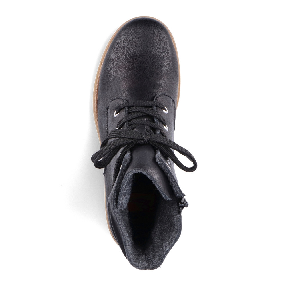 detail Dámská kotníková obuv RIEKER 73514-00 černá W4