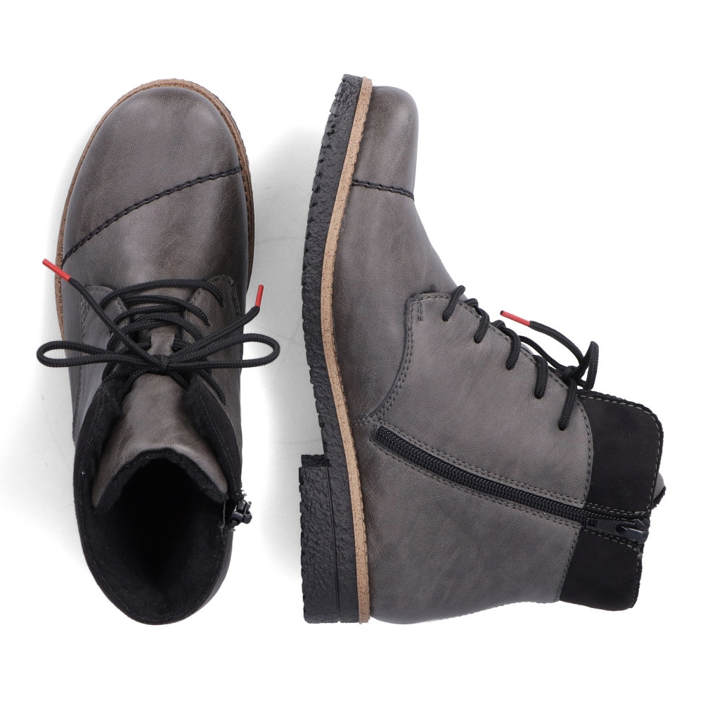 detail Dámská obuv RIEKER RIE-10303007-W2 šedá