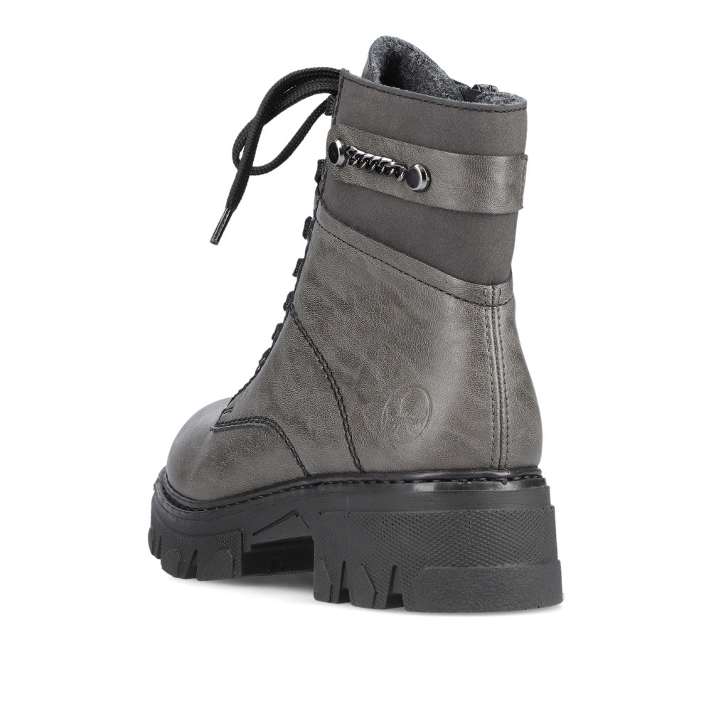 detail Dámská kotníková obuv RIEKER 74644-45 šedá W2