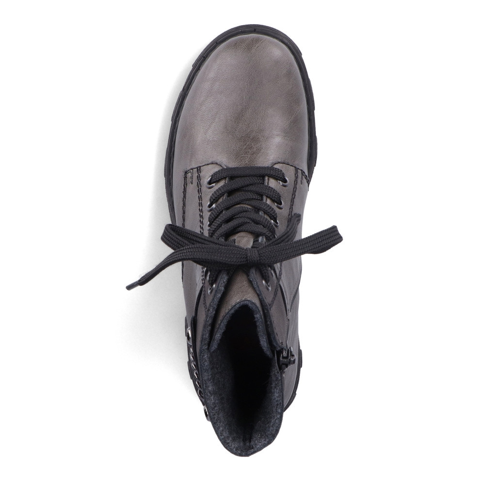 detail Dámská kotníková obuv RIEKER 74644-45 šedá W2