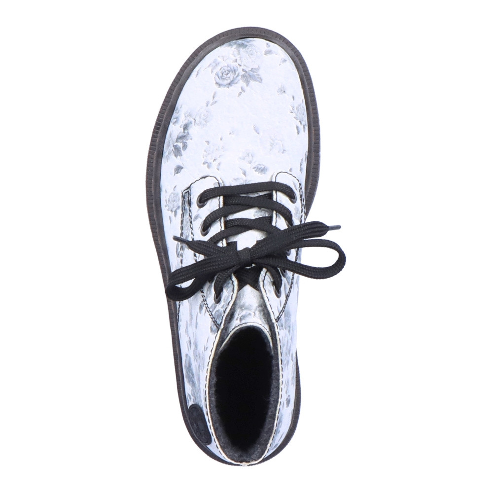 detail Dámská kotníková obuv RIEKER 78232-90 šedá W2