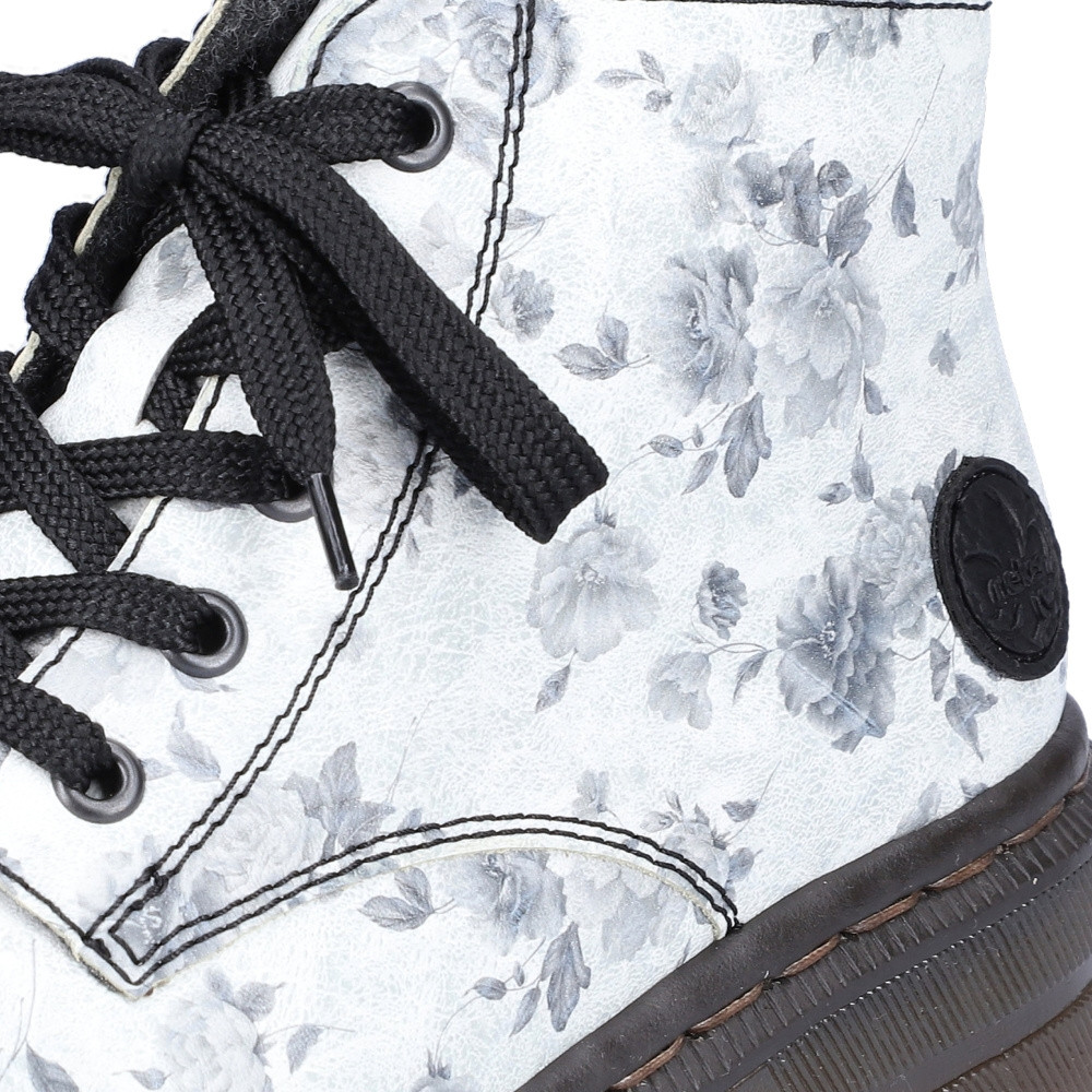 detail Dámská kotníková obuv RIEKER 78232-90 šedá W2