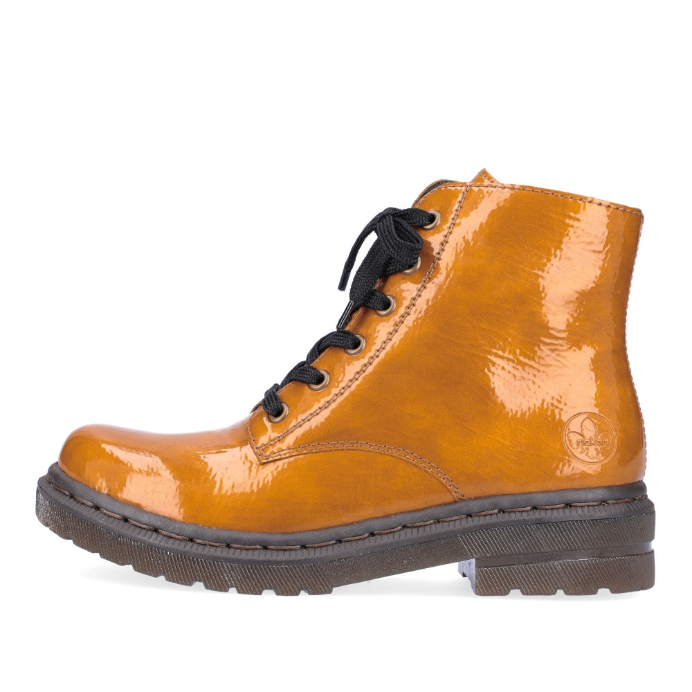 detail Dámská kotníková obuv RIEKER 78240-68 žlutá W4