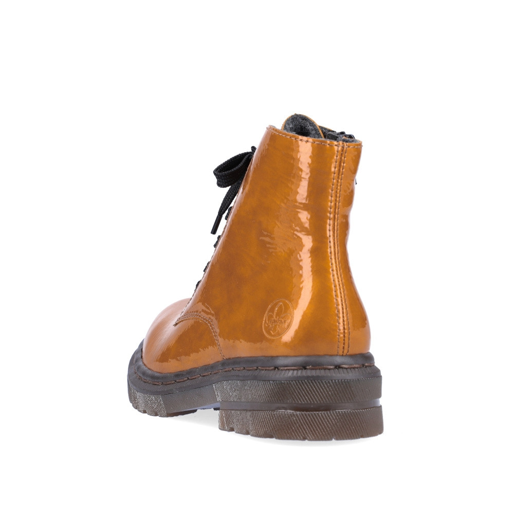 detail Dámská kotníková obuv RIEKER 78240-68 žlutá W4