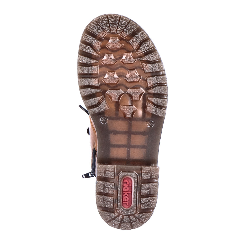 detail Dámská kotníková obuv RIEKER 78240-68 žlutá W4