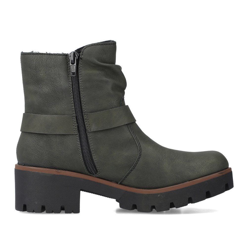 detail Dámská obuv RIEKER RIE-10303041-W2 zelená