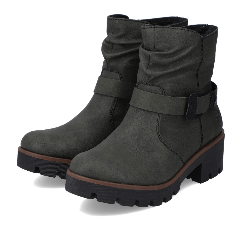 detail Dámská obuv RIEKER RIE-10303041-W2 zelená