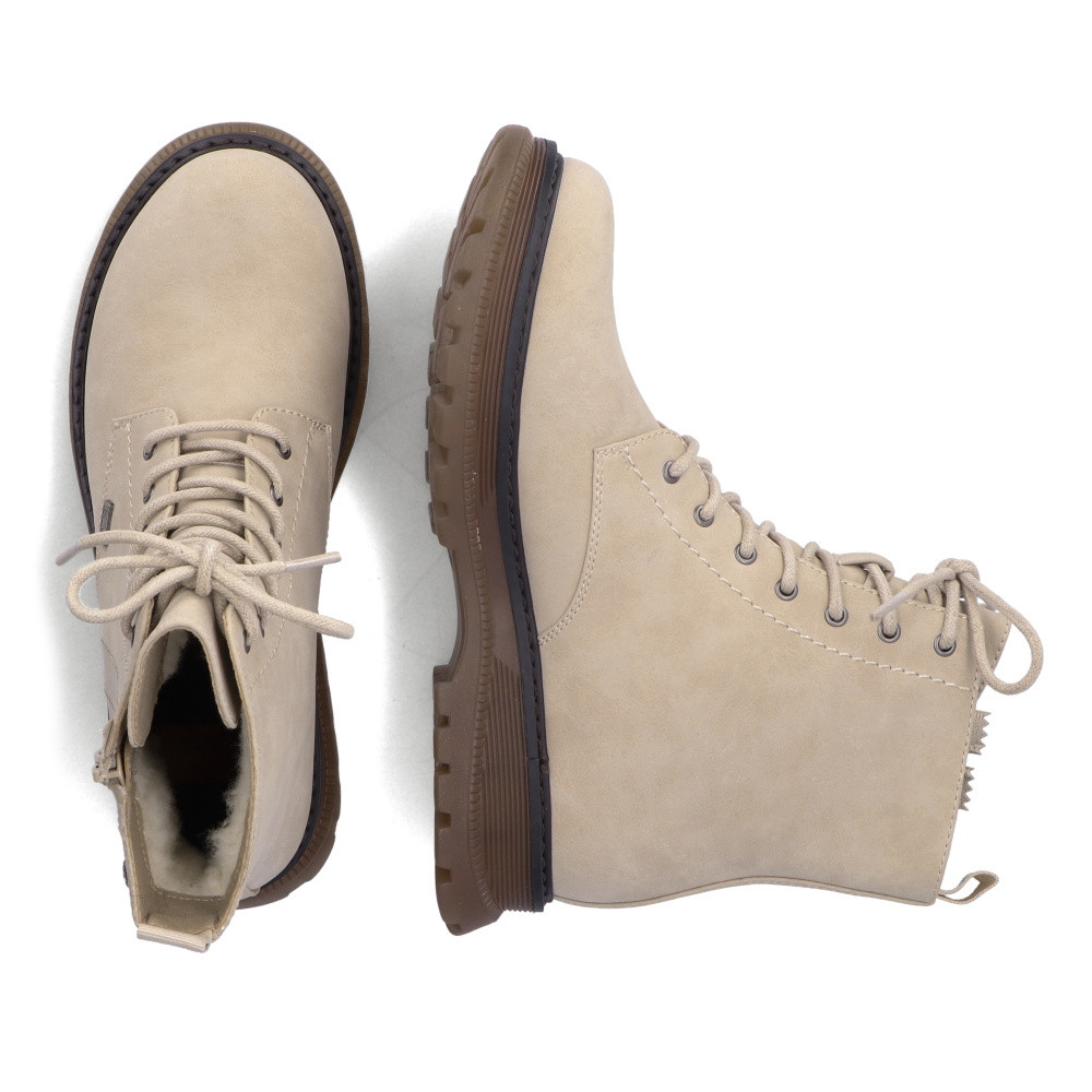 detail Dámská kotníková obuv RIEKER 92821-62 béžová W2