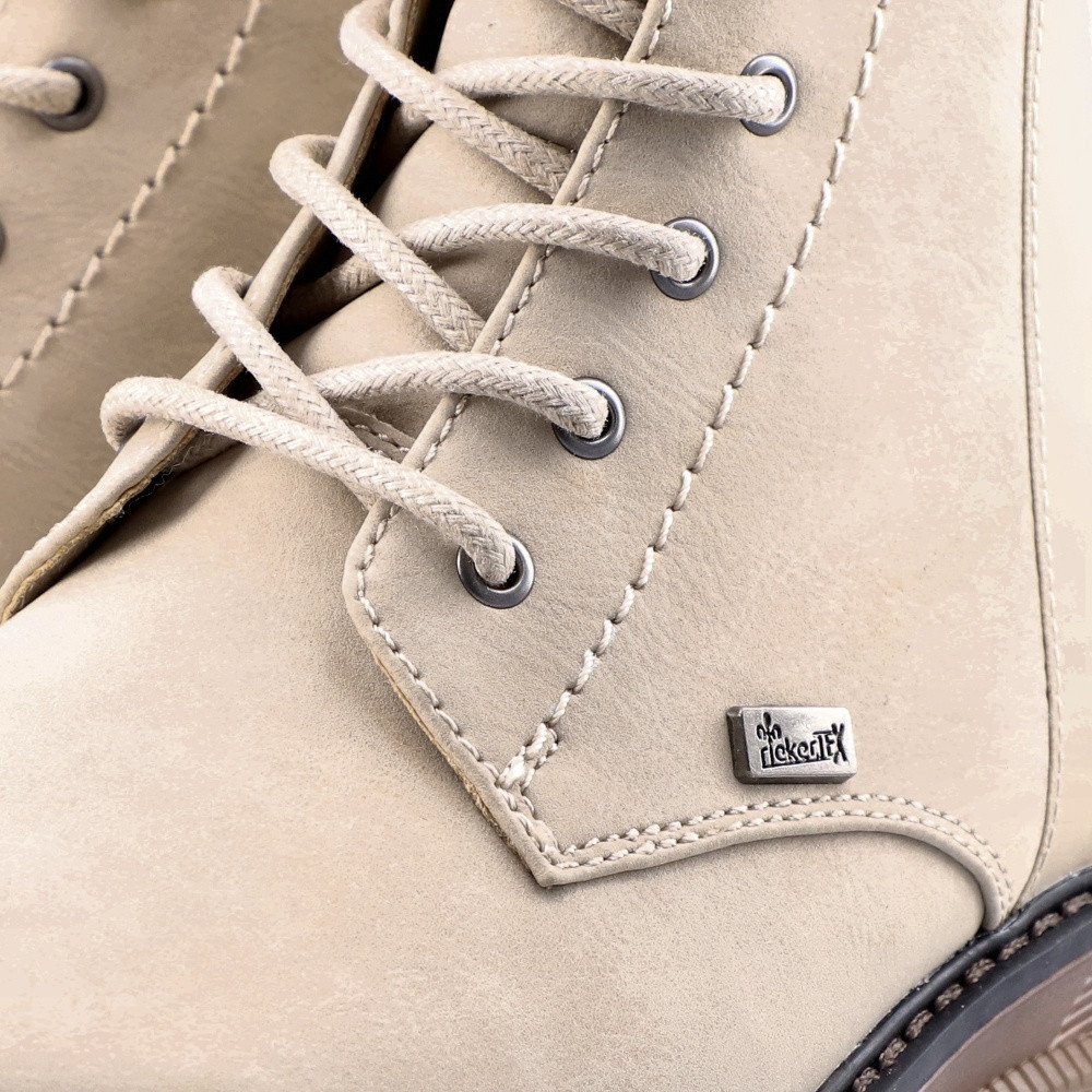 detail Dámská kotníková obuv RIEKER 92821-62 béžová W2