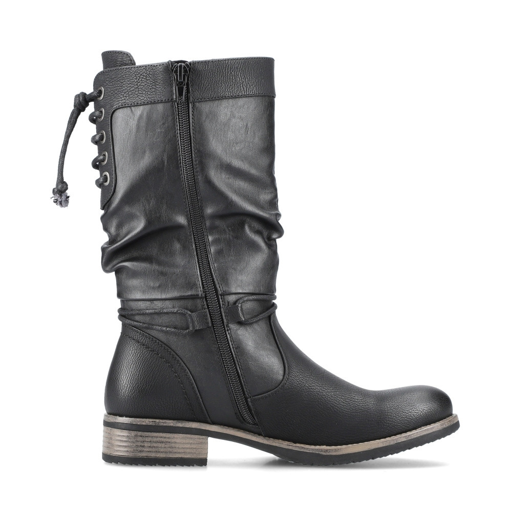 detail Dámské kozačky RIEKER RIE-10303051-W2 černá