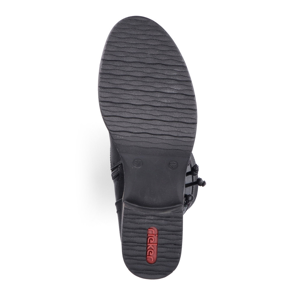 detail Dámské kozačky RIEKER RIE-10303051-W2 černá