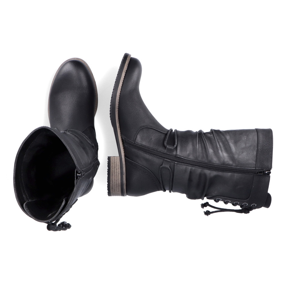 detail Dámské kozačky RIEKER RIE-10303051-W2 černá