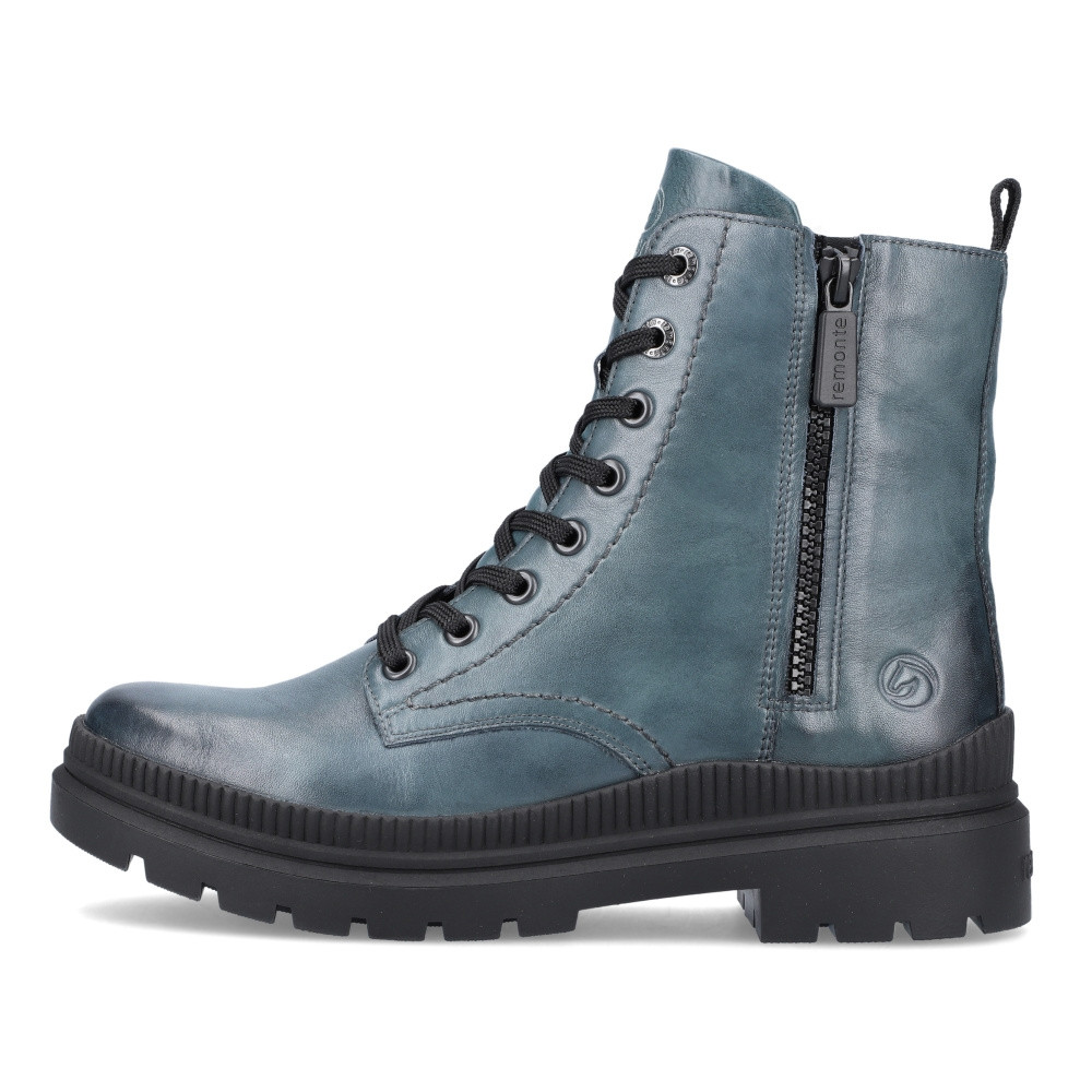 detail Dámska členková obuv REMONTE D0C70-14 modrá W3