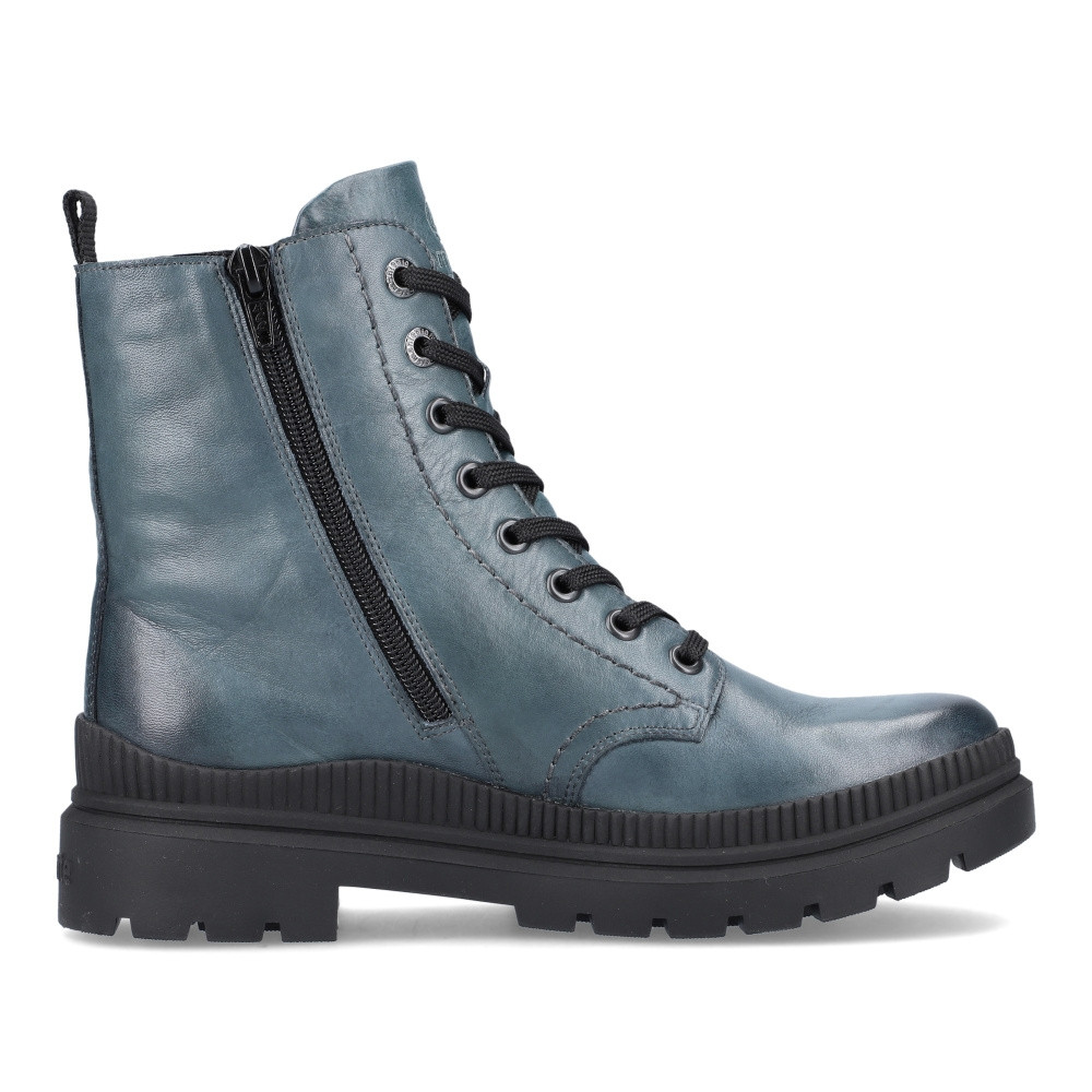 detail Dámska členková obuv REMONTE D0C70-14 modrá W3