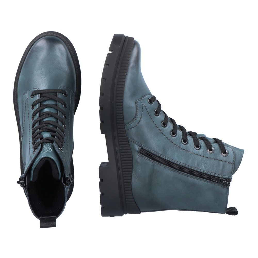 detail Dámska členková obuv REMONTE D0C70-14 modrá W3