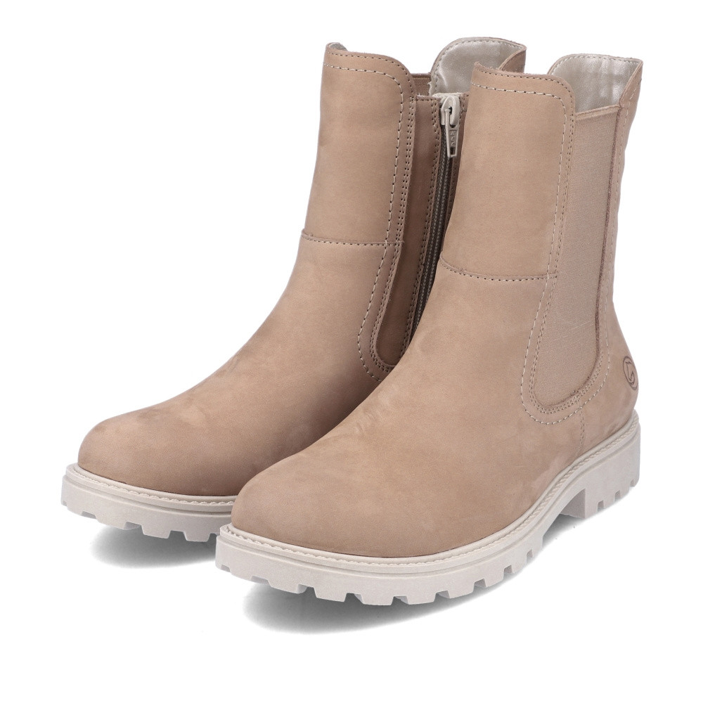 detail Dámská kotníková obuv REMONTE D8480-21 hnědá W2