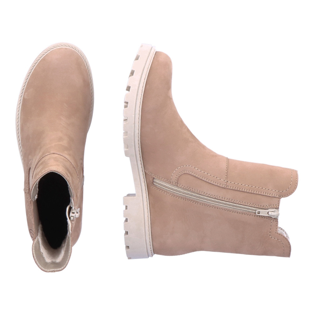 detail Dámská kotníková obuv REMONTE D8480-21 hnědá W2