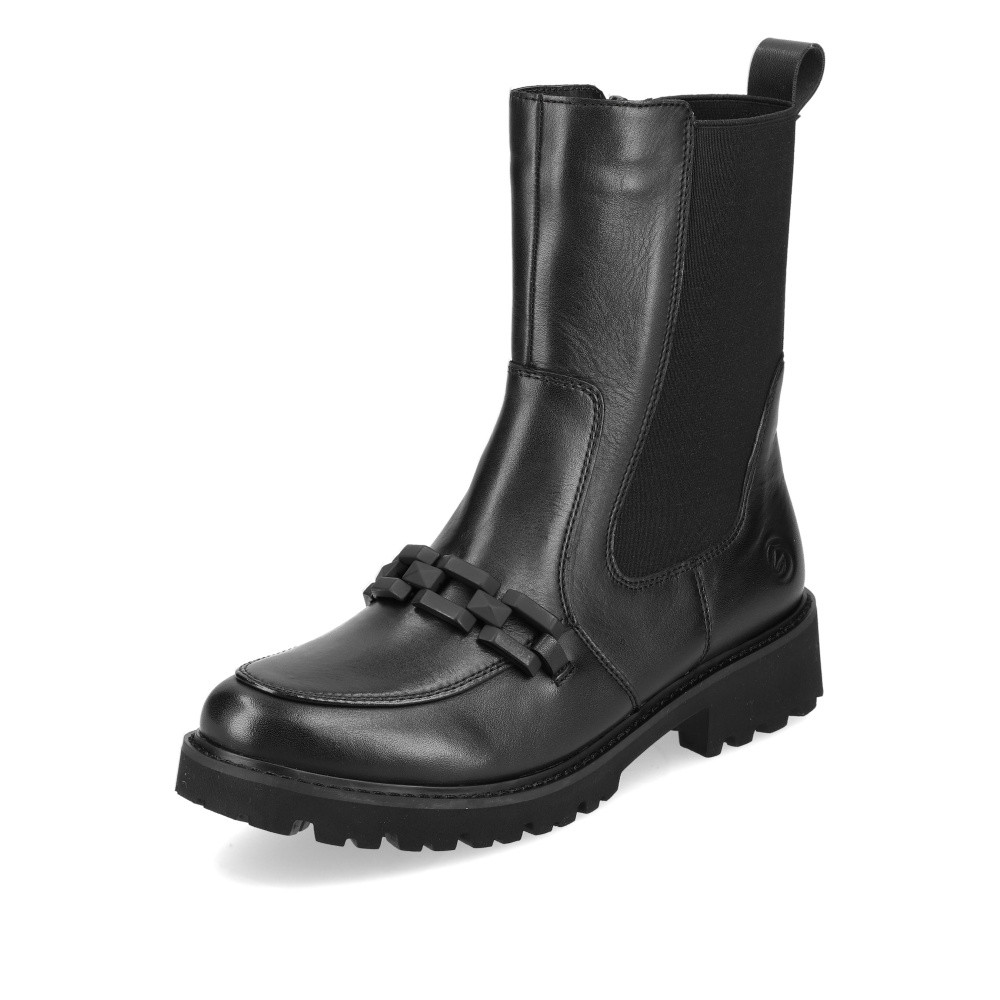 detail Dámska členková obuv REMONTE D8669-01 čierna W2