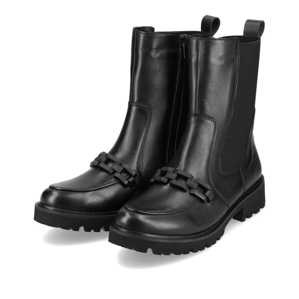 detail Dámska členková obuv REMONTE D8669-01 čierna W2