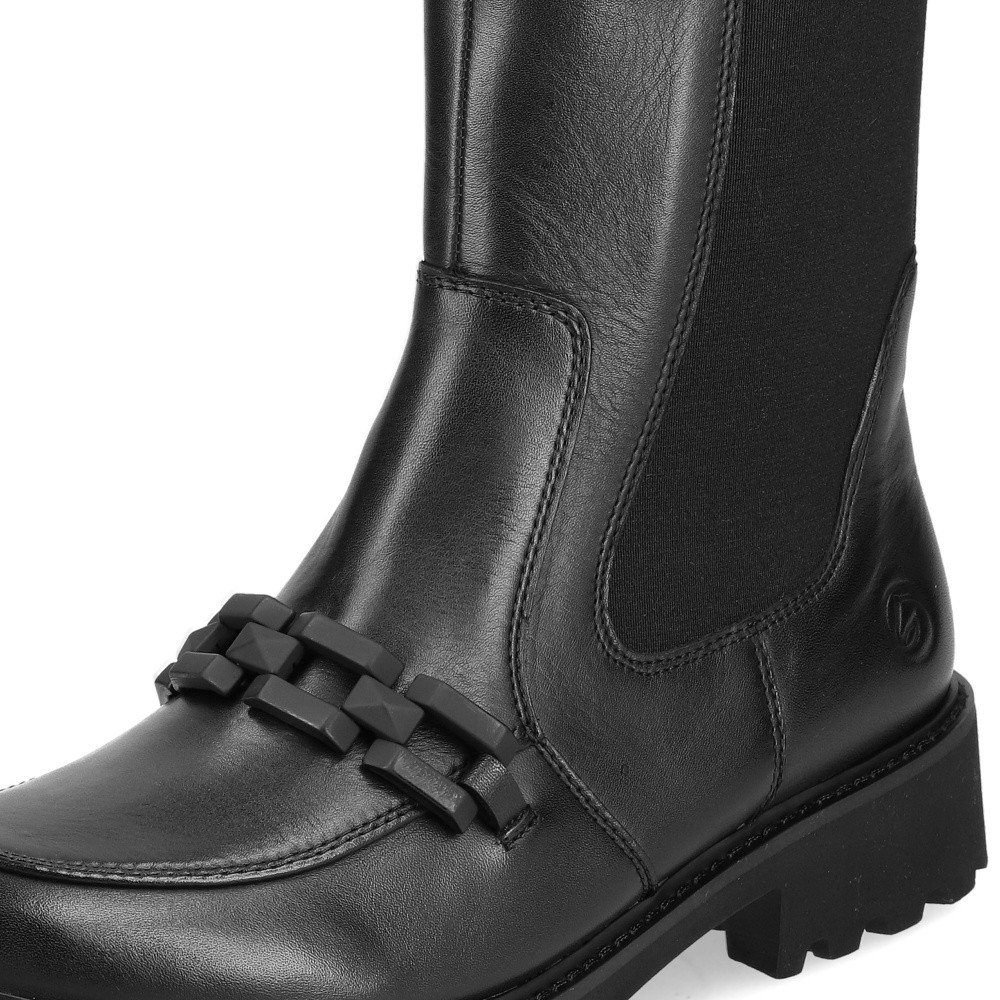 detail Dámska členková obuv REMONTE D8669-01 čierna W2