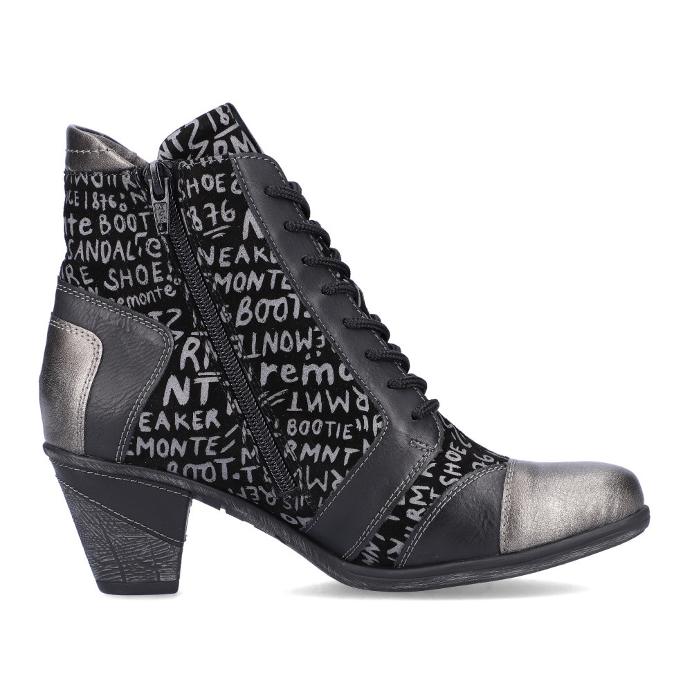 detail Dámská kotníková obuv REMONTE D8794-04 černá W2