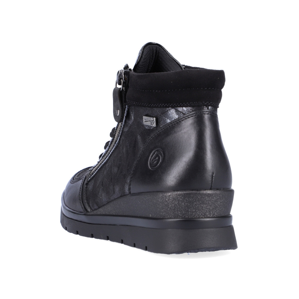 detail Dámská kotníková obuv REMONTE R0770-05 černá W2