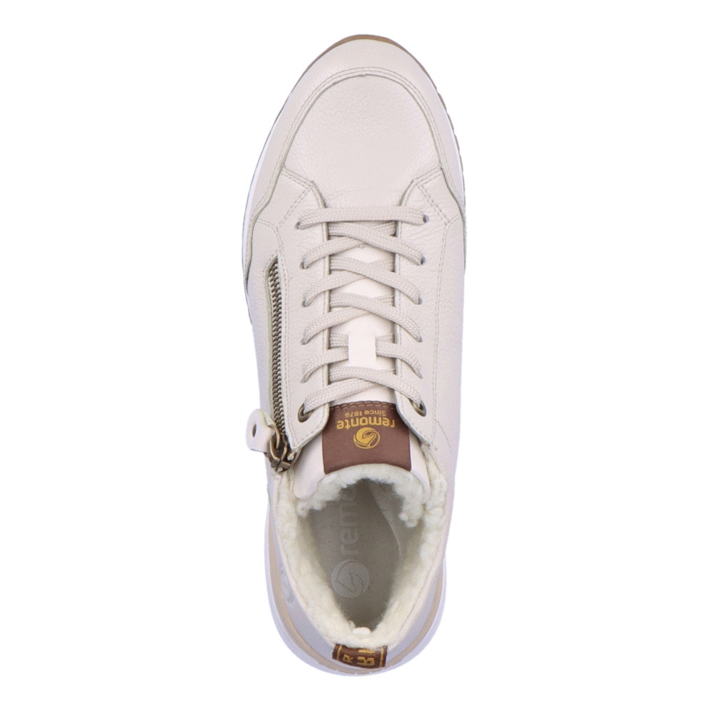 detail Dámská kotníková obuv REMONTE R3770-80 bílá W2