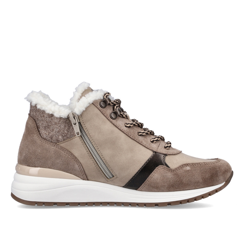 detail Dámská kotníková obuv REMONTE R3772-60 béžová W2