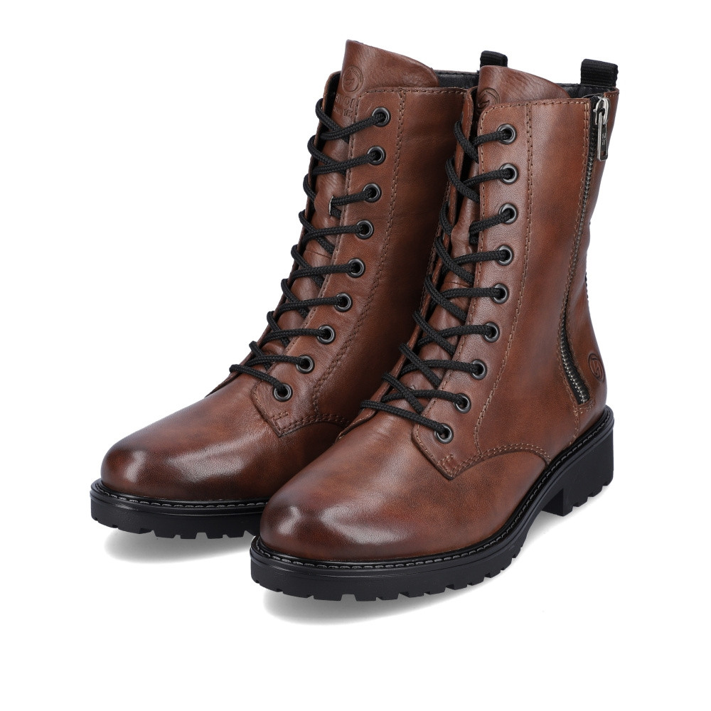 detail Dámská kotníková obuv REMONTE R6592-22 hnědá W2