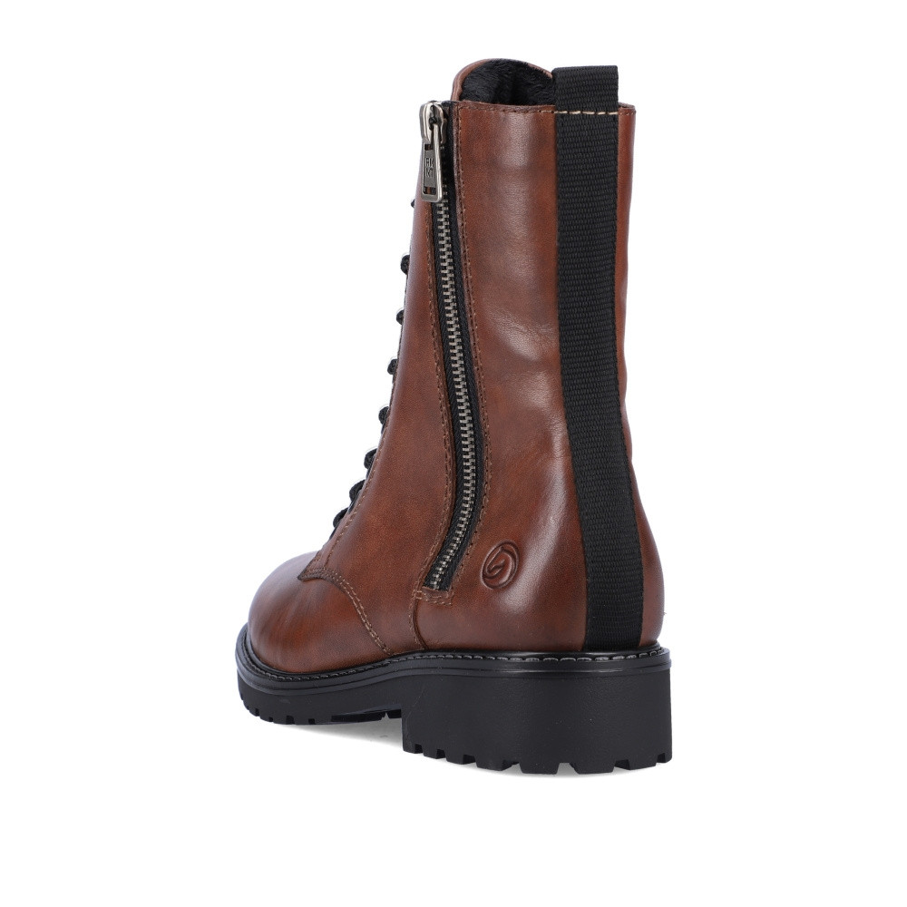 detail Dámská kotníková obuv REMONTE R6592-22 hnědá W2