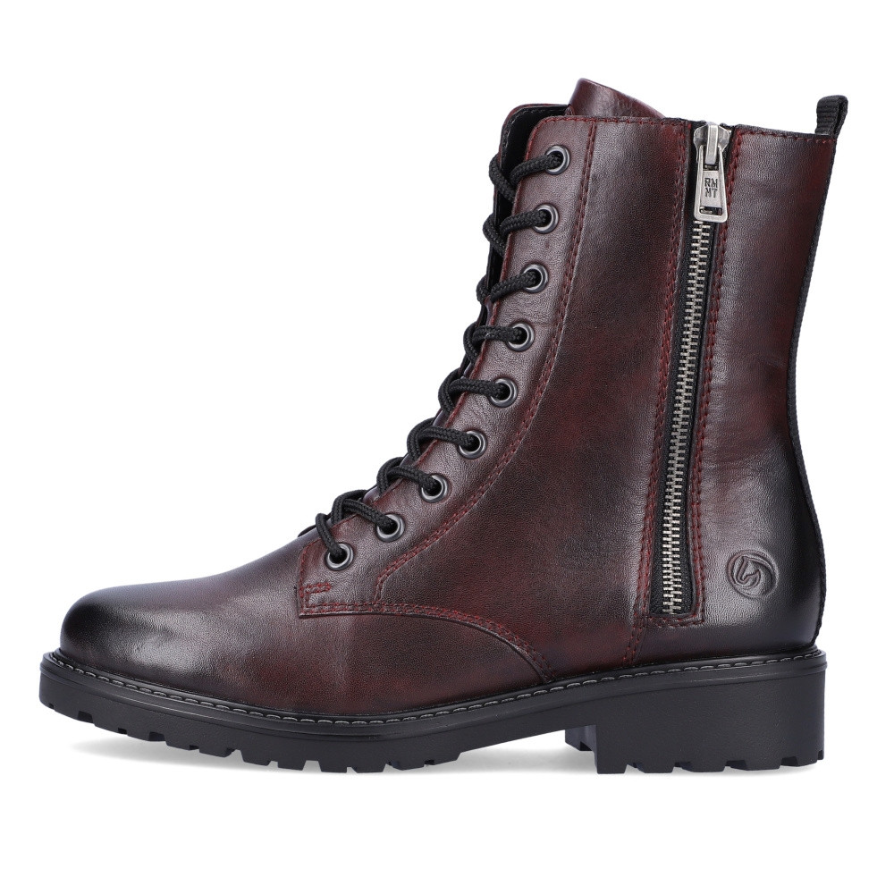 detail Dámská kotníková obuv REMONTE R6592-35 červená W2