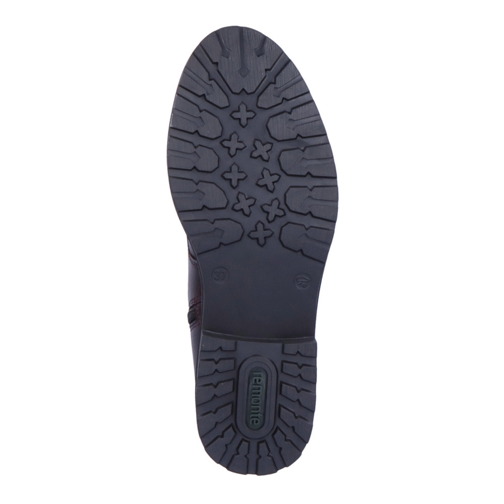 detail Dámská kotníková obuv REMONTE R6592-35 červená W2