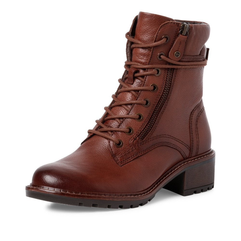 detail Dámská kotníková obuv TAMARIS 85207-29-328 hnědá W2