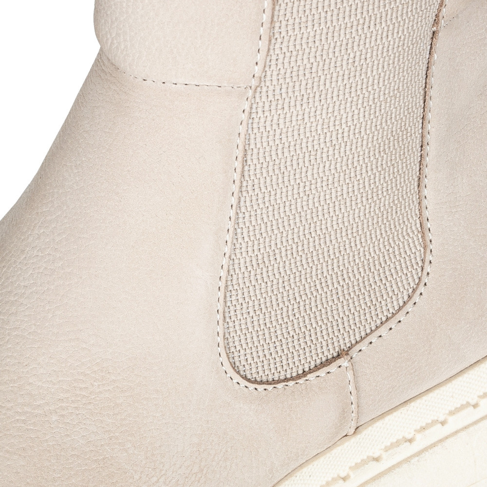 detail Dámské kozačky TAMARIS 85603-29-413 béžová W3