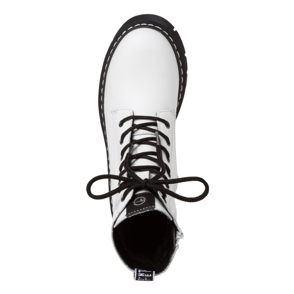 detail Dámská kotníková obuv TAMARIS 25269-29-100 bílá W2